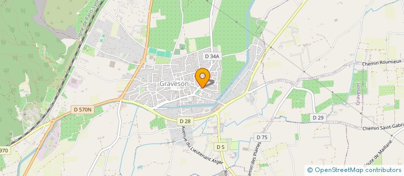 localisation de l'entreprise HARMONY CONFECTION  CHATEAURENARD