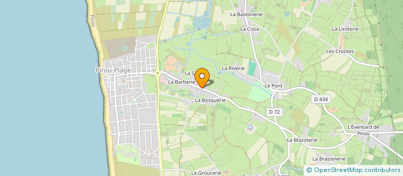 localisation de l'entreprise HARMONY CONFORT  PIROU