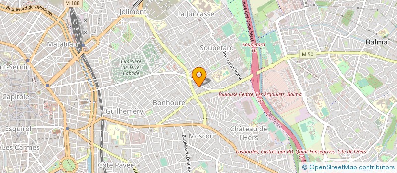 localisation de l'entreprise HARMONY EVENTS à TOULOUSE