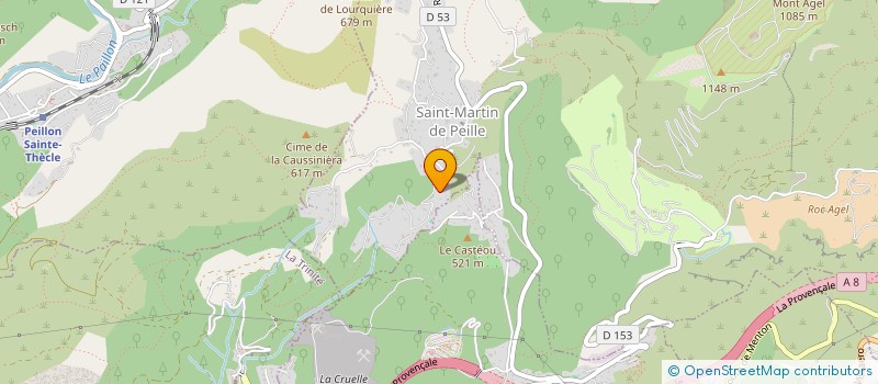 localisation de l'entreprise HARMONY HABITAT à PEILLE