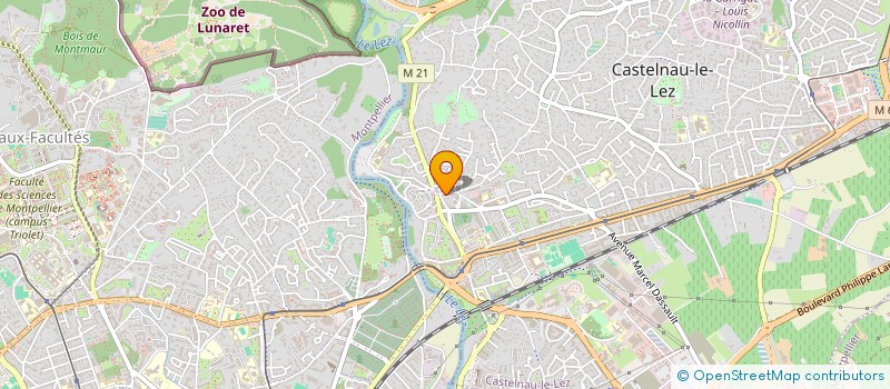 localisation de l'entreprise HARMONY HOME à CASTELNAU-LE-LEZ