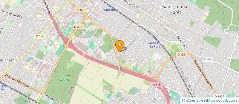 localisation de l'entreprise HARMONY HOME & SERVICES  SAINT-LEU-LA-FORET