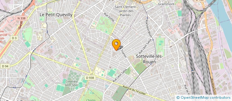 localisation de l'entreprise HARMONY IMMO  SOTTEVILLE-LES-ROUEN