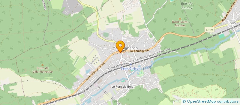 localisation de l'entreprise HARMONY LOGIS  SAINT-CHERON