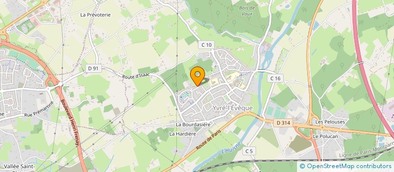 localisation de l'entreprise HARMONY PRESTA  LE MANS