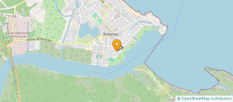 localisation de l'entreprise HARMONY'S CREATIV  KOUROU