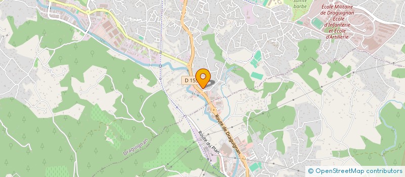 localisation de l'entreprise HARMONY SANTE CAPILLAIRE  DRAGUIGNAN