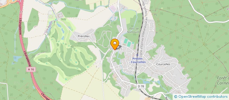 localisation de l'entreprise HARMONY SARL  PARIS