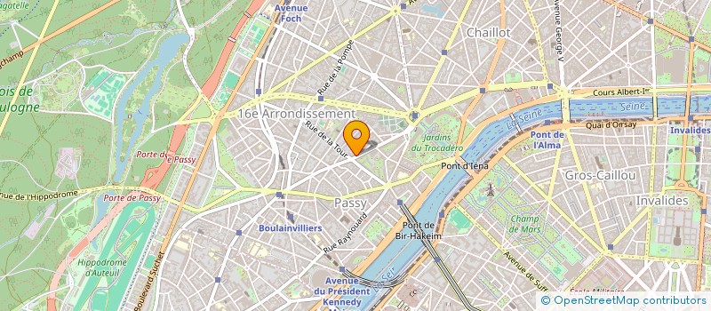 localisation de l'entreprise HARMONY SERVICES à PARIS