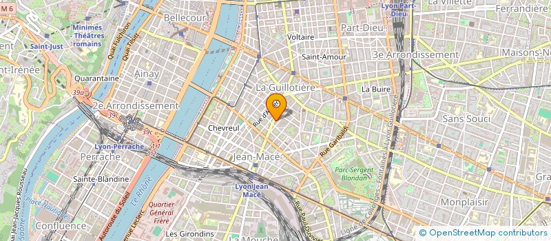 localisation de l'entreprise HARMONY SOFT RESSORTS COMMERCIALISATION  LYON