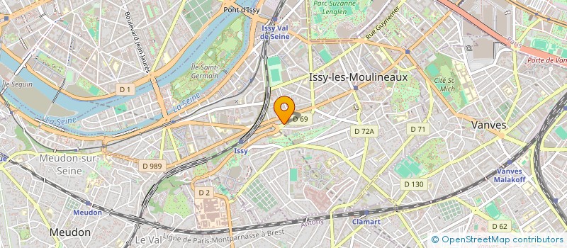 localisation de l'entreprise HARMONY SUCCESS à ISSY-LES-MOULINEAUX