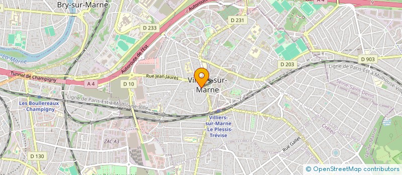 localisation de l'entreprise HARMONYA  VILLIERS-SUR-MARNE