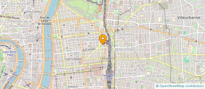 localisation de l'entreprise HARMONYA LAND 21  LYON 6EME