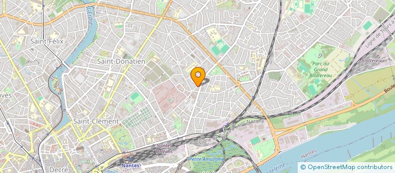localisation de l'entreprise HARMONYCAR à NANTES