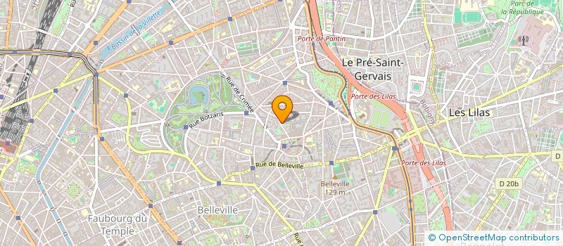 localisation de l'entreprise HARMONYCORPS  PARIS