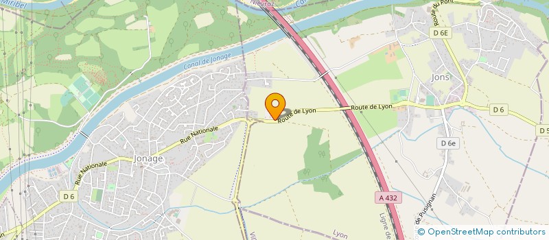 localisation de l'entreprise HARMONYL 2  JONS
