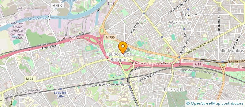 localisation de l'entreprise HARMOS  MONS-EN-BARUL