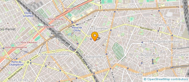 localisation de l'entreprise HARMOUCH BRAHIM WAKRIM ABDELLA  PARIS