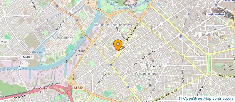 localisation de l'entreprise HARNES AJC à LILLE