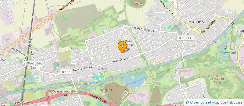 localisation de l'entreprise HARNES TUNING CLUB  HARNES