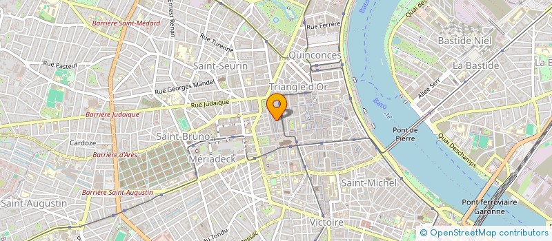 localisation de l'entreprise HARNO & ASSOCIES  BORDEAUX