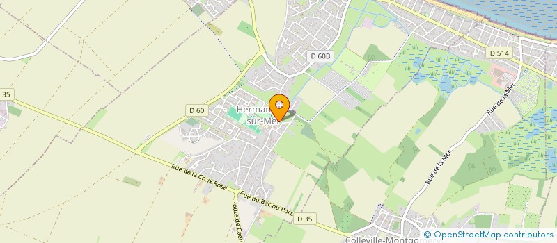 localisation de l'entreprise HARNOIS  HERMANVILLE-SUR-MER