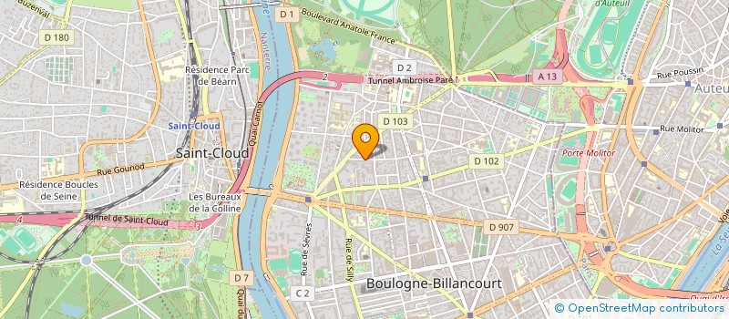 localisation de l'entreprise HARO à NEUILLY-SUR-SEINE