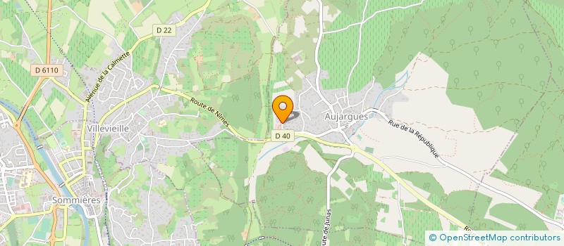 localisation de l'entreprise HARO ET FILS  AUJARGUES