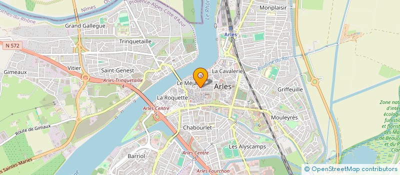 localisation de l'entreprise HARO ET SALUY à ARLES