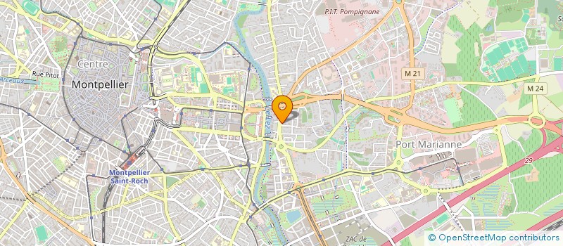 localisation de l'entreprise HAROD à MONTPELLIER