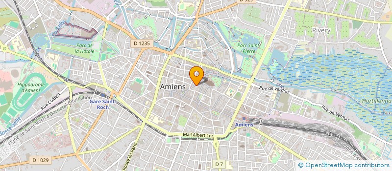 localisation de l'entreprise HAROLD à AMIENS