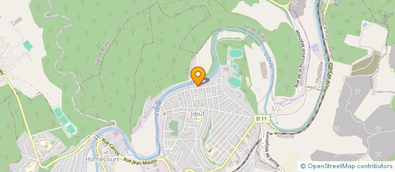 localisation de l'entreprise HAROLD  JUF