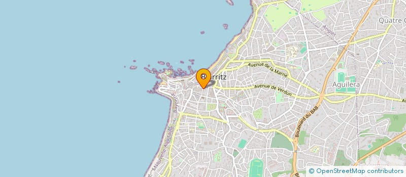 localisation de l'entreprise HAROLD à BIARRITZ