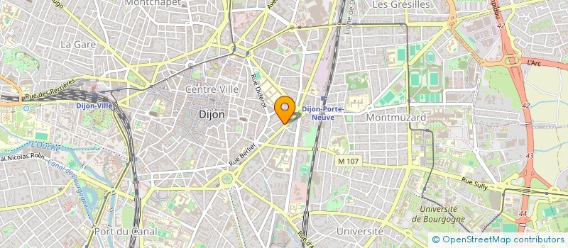 localisation de l'entreprise HAROLD BERLIOZ à DIJON