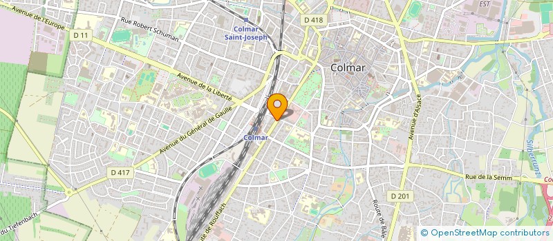 localisation de l'entreprise HAROLD CHARPENTIER AVOCAT  COLMAR