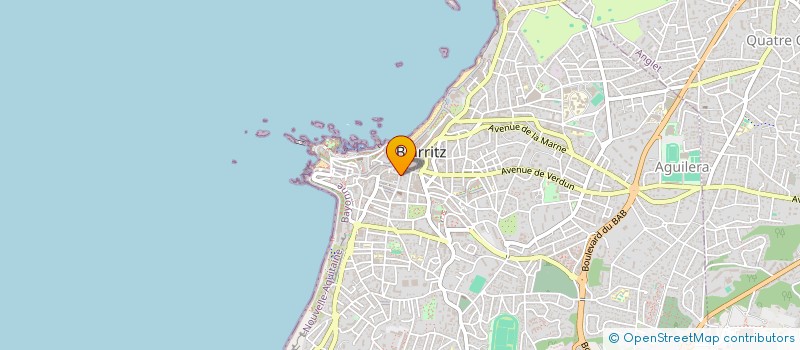 localisation de l'entreprise HAROLD ET MAUDE  BIARRITZ