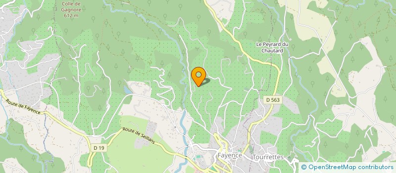 localisation de l'entreprise HAROMANA  FAYENCE