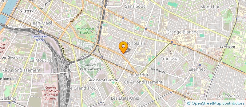 localisation de l'entreprise HAROSC  LYON