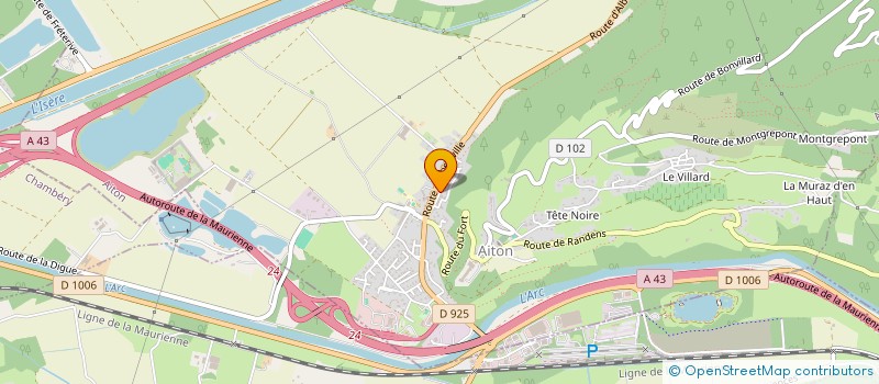 localisation de l'entreprise HAROUN  AITON