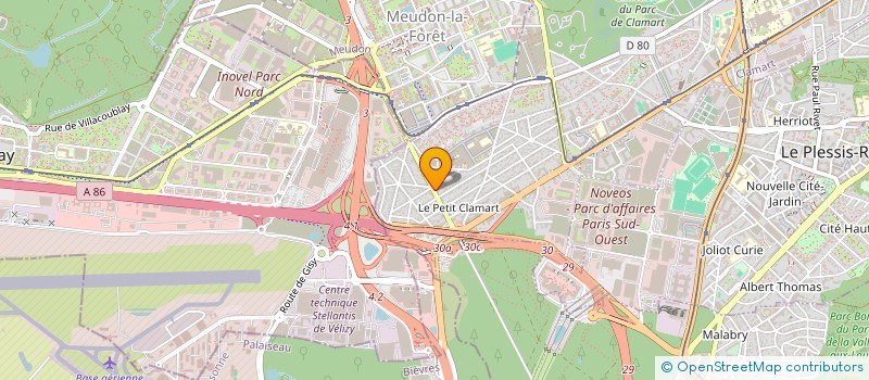 localisation de l'entreprise HAROUT à CLAMART