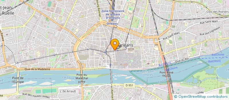 localisation de l'entreprise HARP ENSEMBLE  ORLEANS
