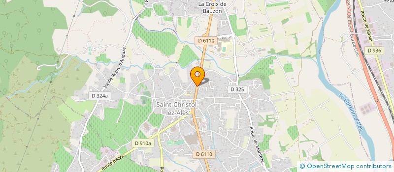 localisation de l'entreprise HARP'S WINGS  SAINT-CHRISTOL-LEZ-ALES