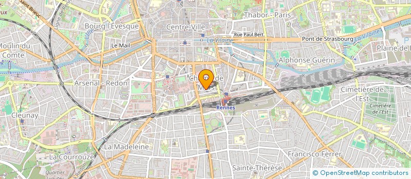 localisation de l'entreprise HARPAN  RENNES
