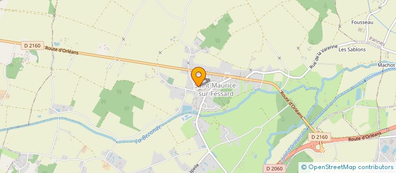localisation de l'entreprise HARPE EN GATINAIS à SAINT-MAURICE-SUR-FESSARD