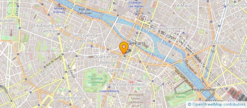 localisation de l'entreprise HARPEDIS à PARIS