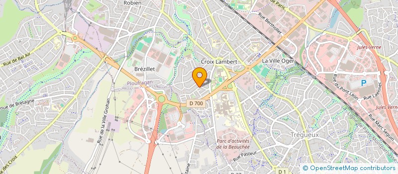 localisation de l'entreprise HARPEGE à SAINT-BRIEUC