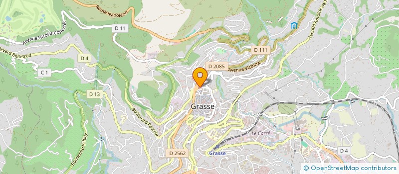 localisation de l'entreprise HARPEGES - LES ACCORDS SOLIDAIRES à GRASSE