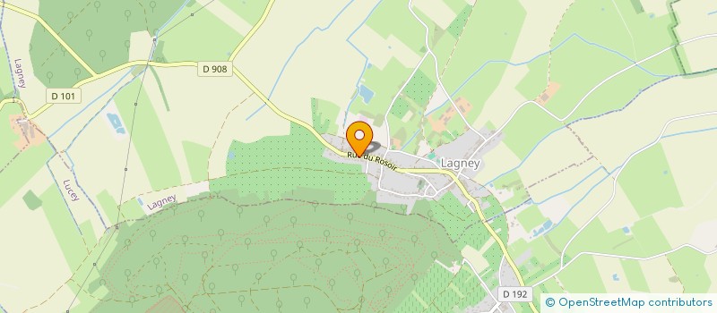 localisation de l'entreprise HARPER HOLDING  LAGNEY