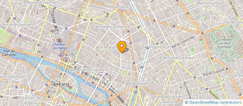 localisation de l'entreprise HARPER IMMOBILIER  PARIS