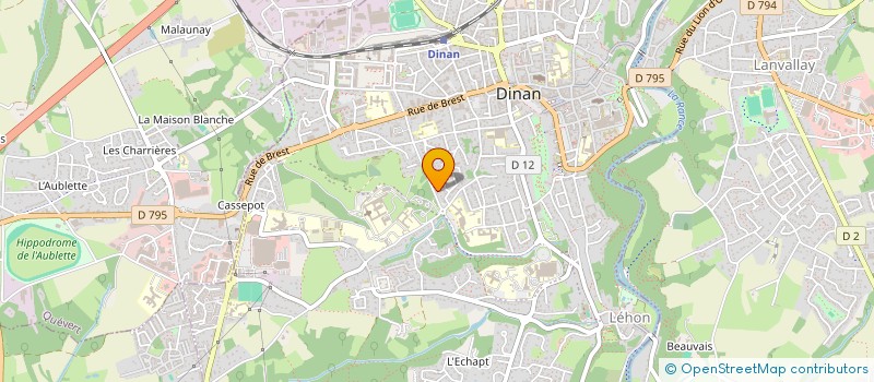 localisation de l'entreprise HARPILLARD PERQUIS à DINAN